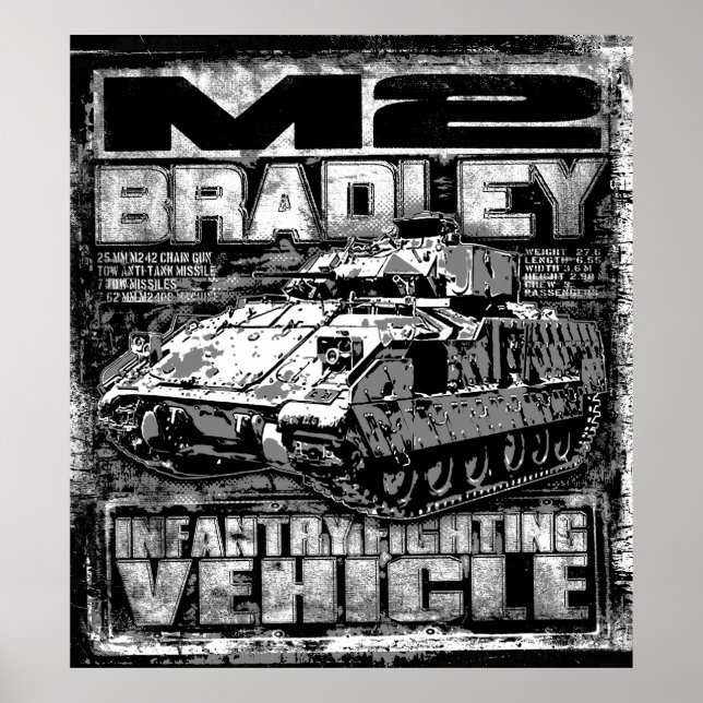 Poster M2 Bradley (Devant)