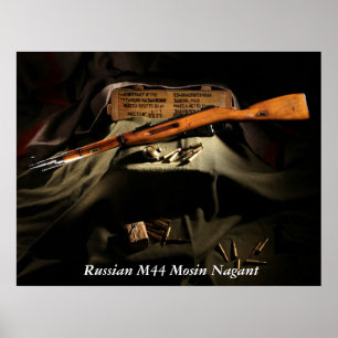 Poster M44 russe Mosin Nagant