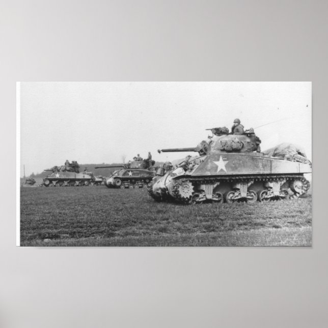 Poster M4 Shermans (Devant)