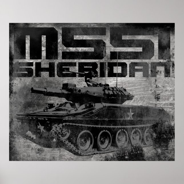 Poster M551 Sheridan (Devant)