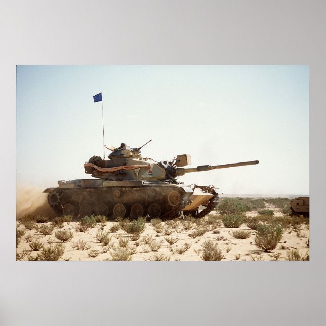 Poster M60 Patton (Devant)