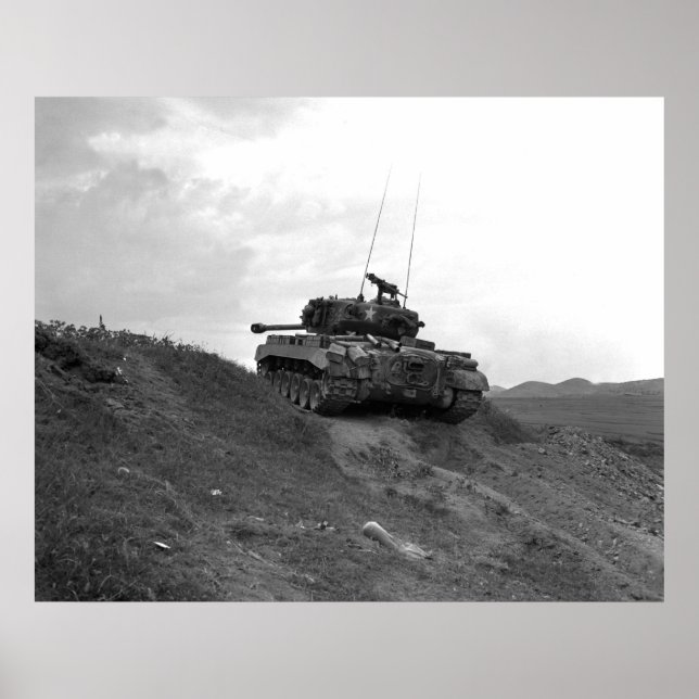 Poster M-26 Pershing (Devant)