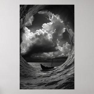 Poster M.C. Escher Inspiré Répéter l'affiche de chute des