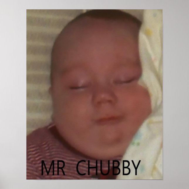 POSTER M. CHUBBY (Devant)