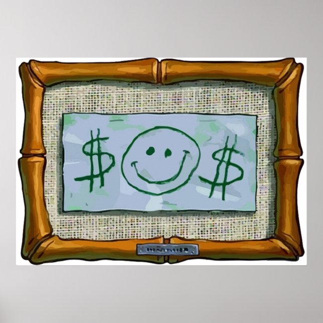 Poster M. Crab, premier dollar $ (Devant)