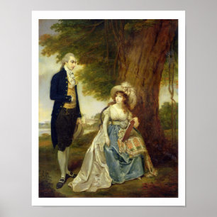 Poster M. et Mme Fraser, c.1785-90 (huile sur la toile)