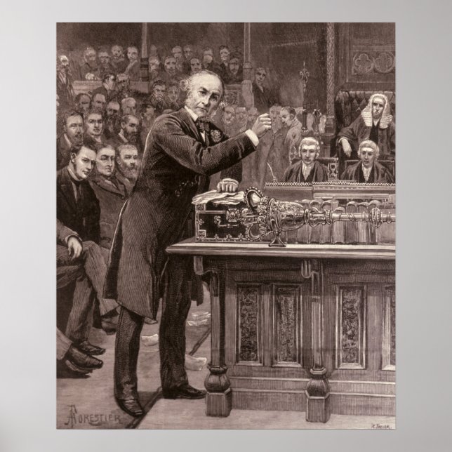 Poster M. Gladstone (Devant)