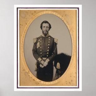 Poster M. Hamilton, en uniforme militaire (40085)