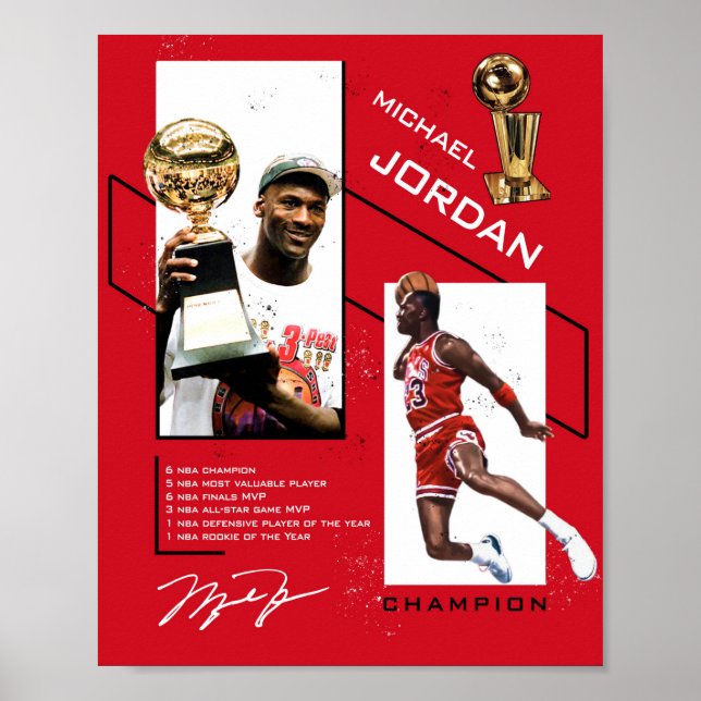 Poster M.Jordan (Devant)
