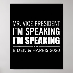 Poster M. le Vice-Président je parle je parle Anti-