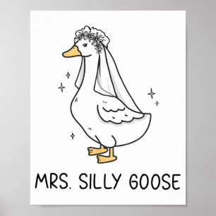 Poster M. Silly Goose Et Mme Silly Goose Couple Matchi
