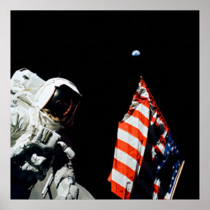 Poster M. Space Man