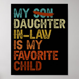 Poster Ma belle-fille est mon enfant préféré Drôle de pèr