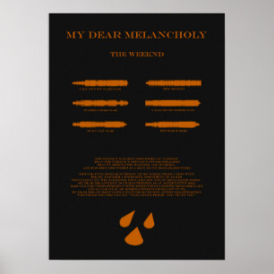 Poster Ma chère mélancolie
