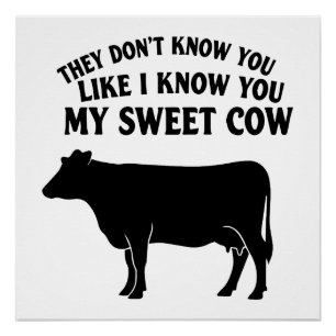 Poster Ma Douce Vache