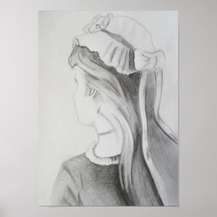 Poster Ma femme et ma belle-mère illusion optique