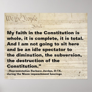 Poster Ma foi dans la Constitution est une protestation c