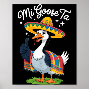 Poster Ma Goose Ta Drôles d'Amateurs de Cinque De Mayo Fê
