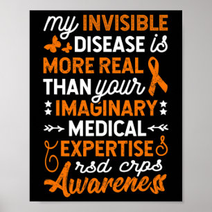 Poster Ma maladie invisible est réelle2