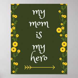 Poster Ma mère est mon héros