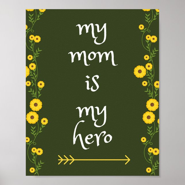 Poster Ma mère est mon héros (Devant)
