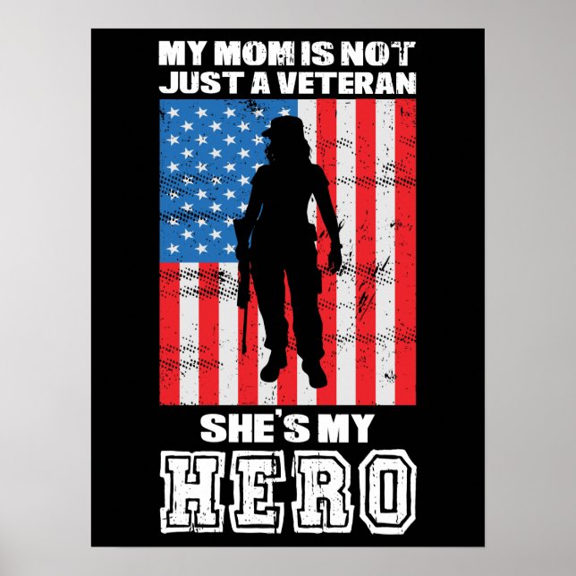Poster Ma mère n'est pas seulement un vétéran, elle est m (Devant)