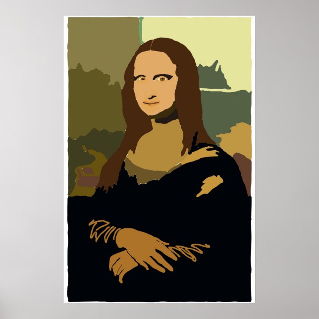 Poster Ma Mona Lisa (Devant)