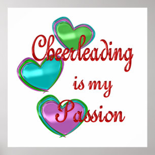 Poster Ma Passion Chevronnée