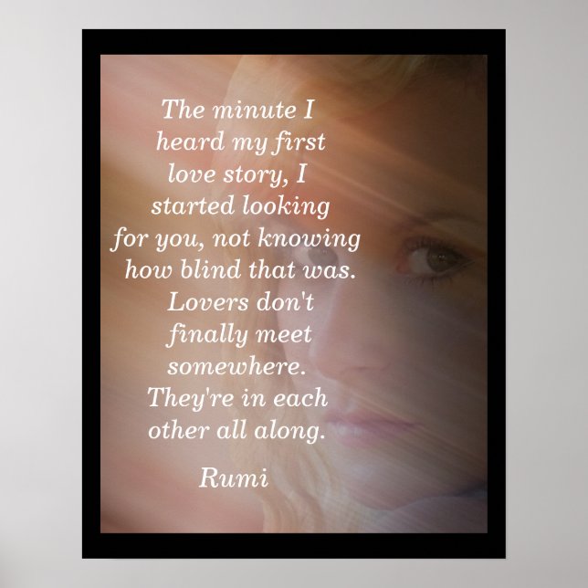 Poster Ma première histoire d'amour - Rumi (Devant)