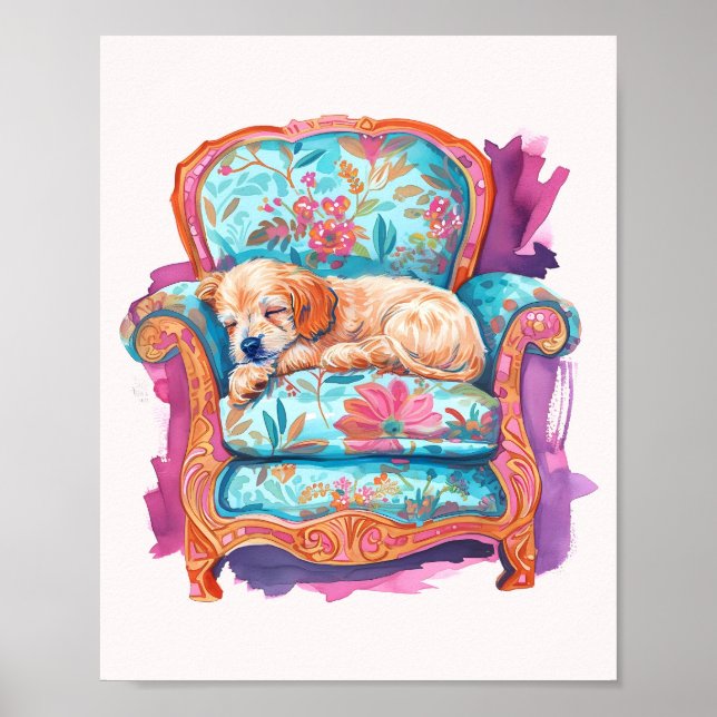 Poster Ma propre chaise 🐶 (Devant)