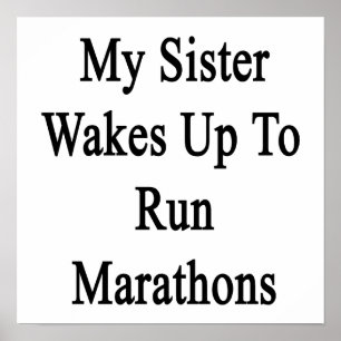 Poster Ma soeur se réveille pour courir des marathons