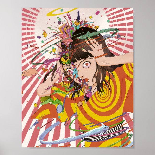 Poster Ma tête est pleine de bite (Devant)