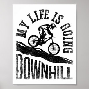 Poster Ma vie est en train de dévaler le VTT 