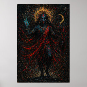 Poster Maa Kali - Déesse du pouvoir et de la protection