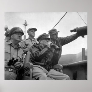 Poster MacArthur Observe Inchon