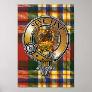 Poster MacGill Tartan & Badge