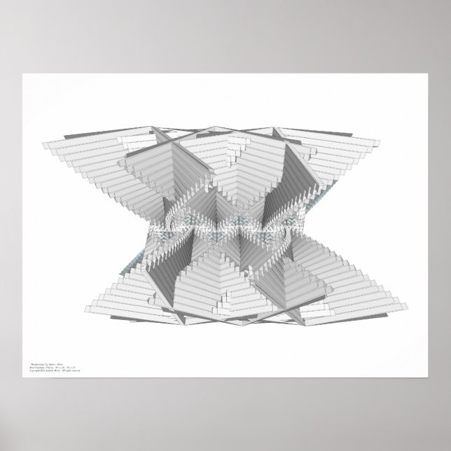 Poster Machinations - Expression programmatique (Devant)