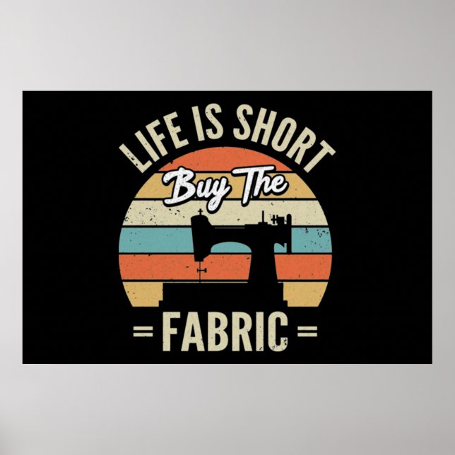 Poster Machine à coudre (Devant)