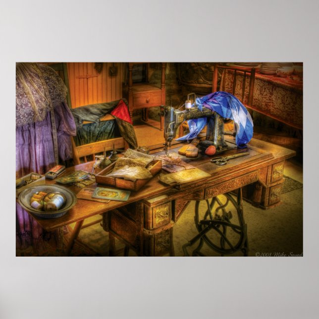 Poster Machine à coudre - Machine à coudre IV (Devant)