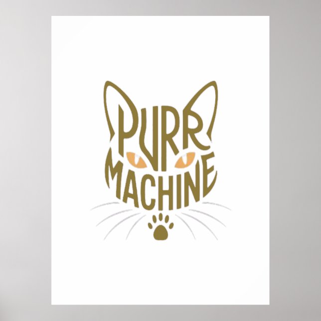 Poster machine à purer (Devant)