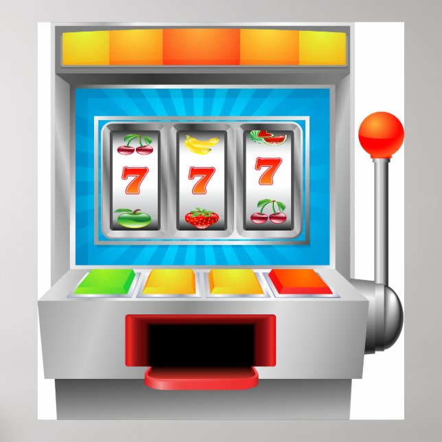 Poster Machine à sous (Devant)