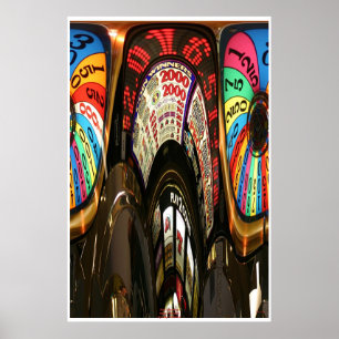 Poster Machine à sous, Reno, Nevada