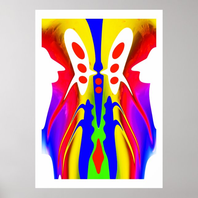 Poster Machine art alien Imaginaire (Devant)