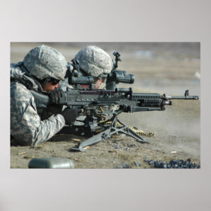 Poster Machine Gunner Qualifications