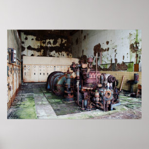 Poster Machine tournante