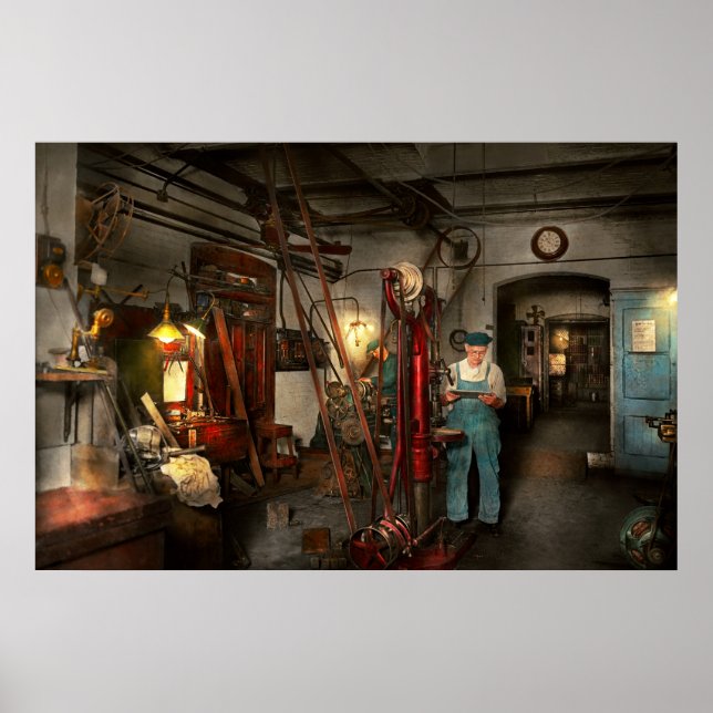 Poster Machiniste - Le gouvernement a approuvé 1919 (Devant)