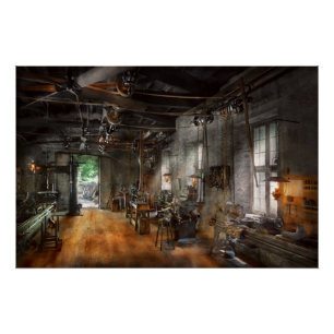 Poster Machiniste - Le Millwright