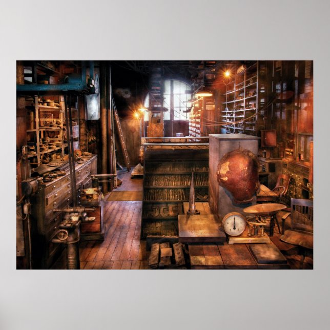 Poster Machiniste - Salle Stock de Ed (Devant)