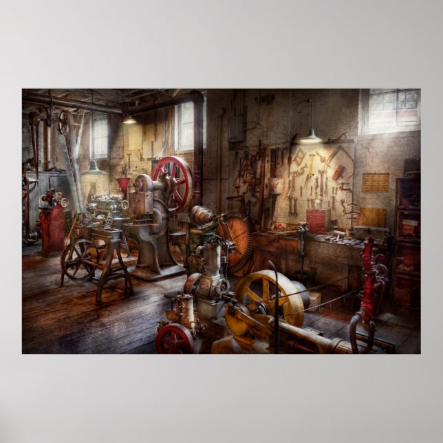 Poster Machiniste - Une salle pleine de souvenirs (Devant)