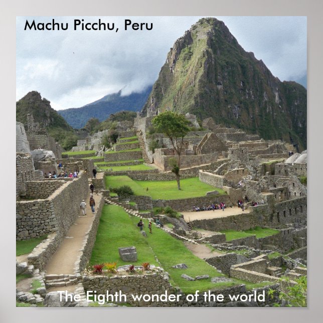 Poster Machu Picchu (Devant)